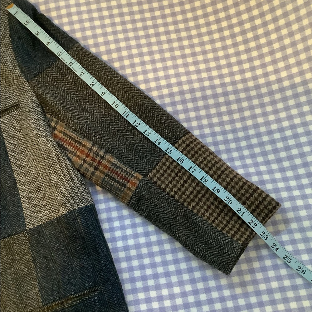 VTG Women's Iconic Patchwork Wool Blazer - image 5